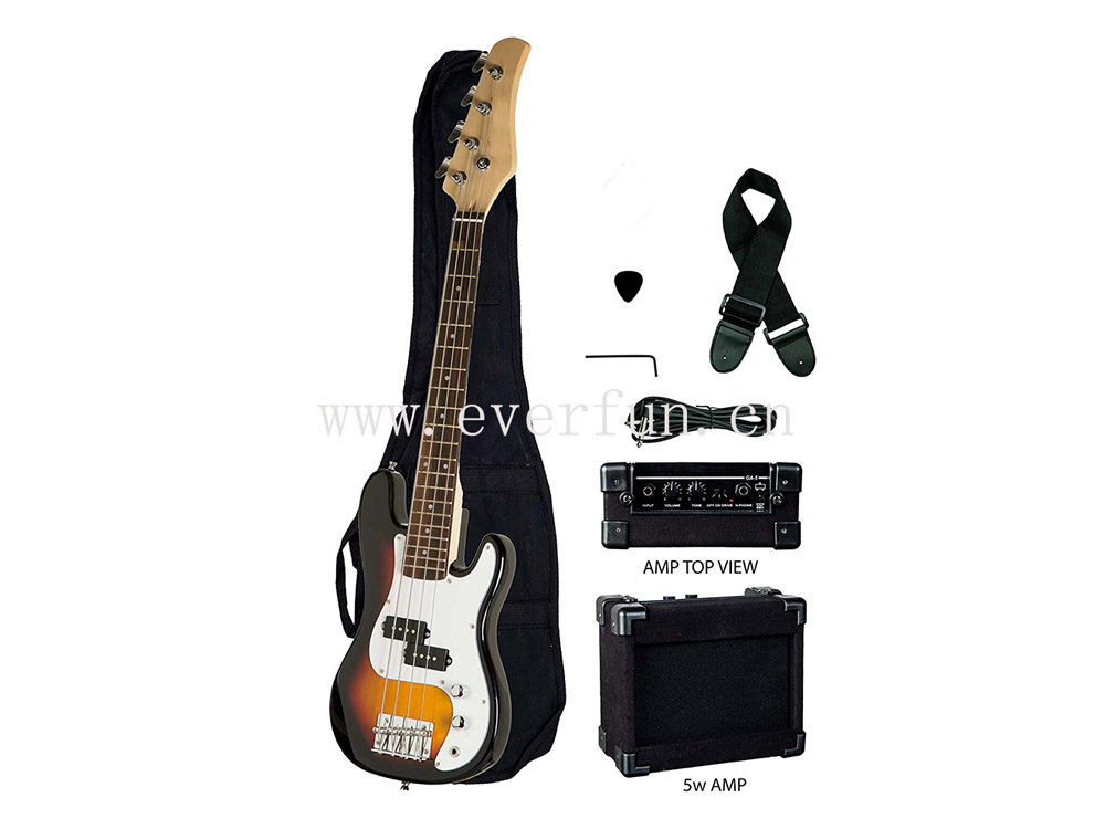 EBP38-5W 38'' electric bass with 5 watt amplifer