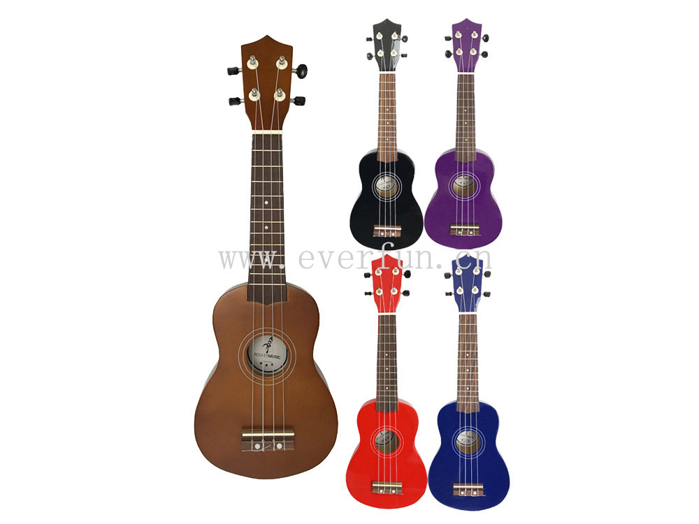 XU21-11S Colorful 21'' hihger Soprano Ukulele