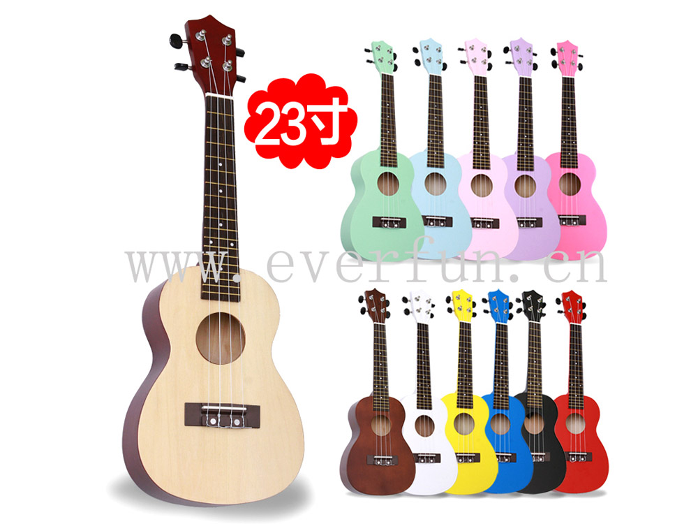 XU23-11B Colorful 23'' Concert Ukulele